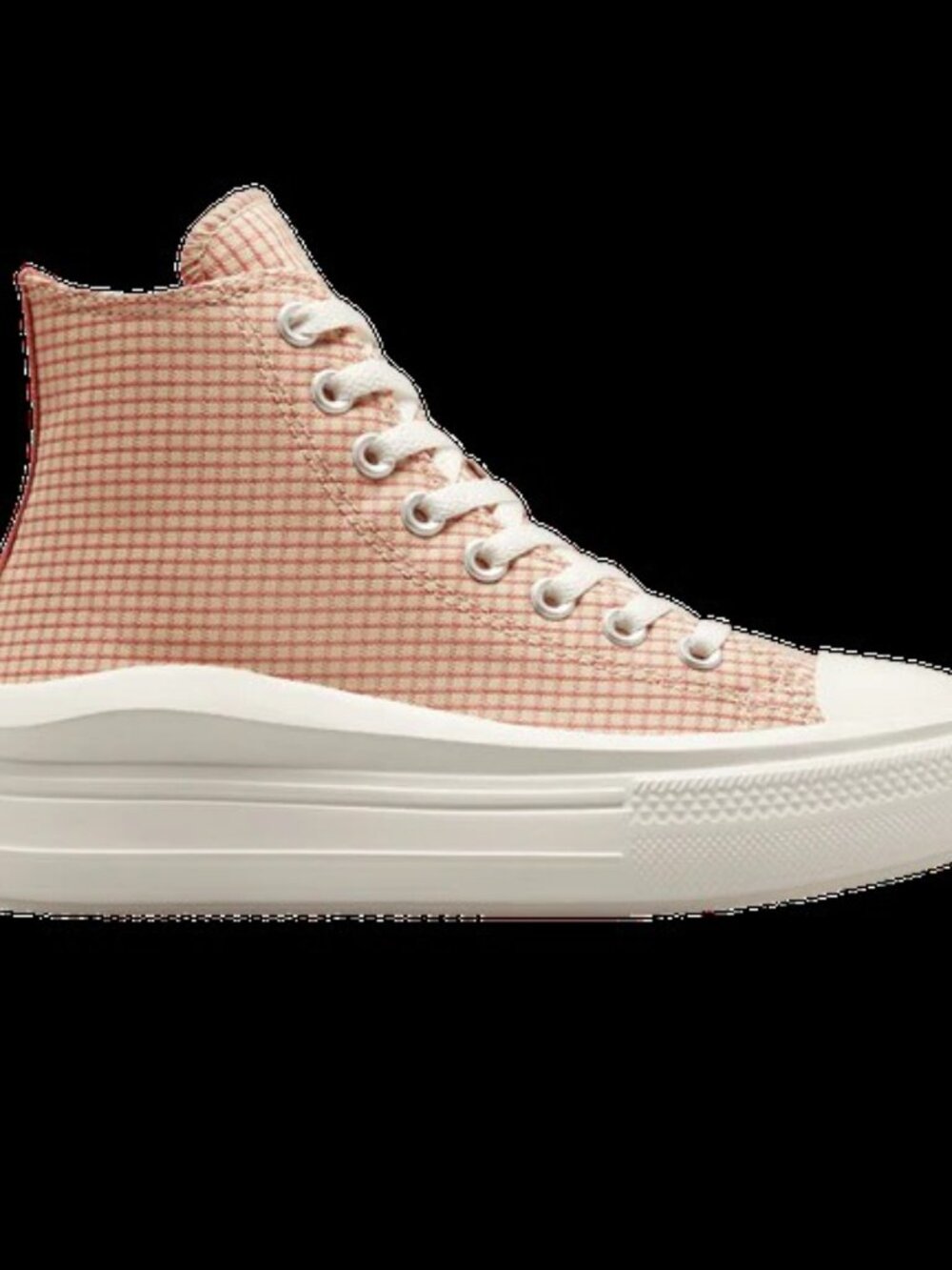 Converse Chuck Taylor All Star Move Platform High Checkered Rhubarb Pie